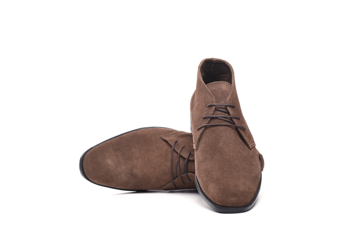 Weekender Chic Suede Chukkas Brown