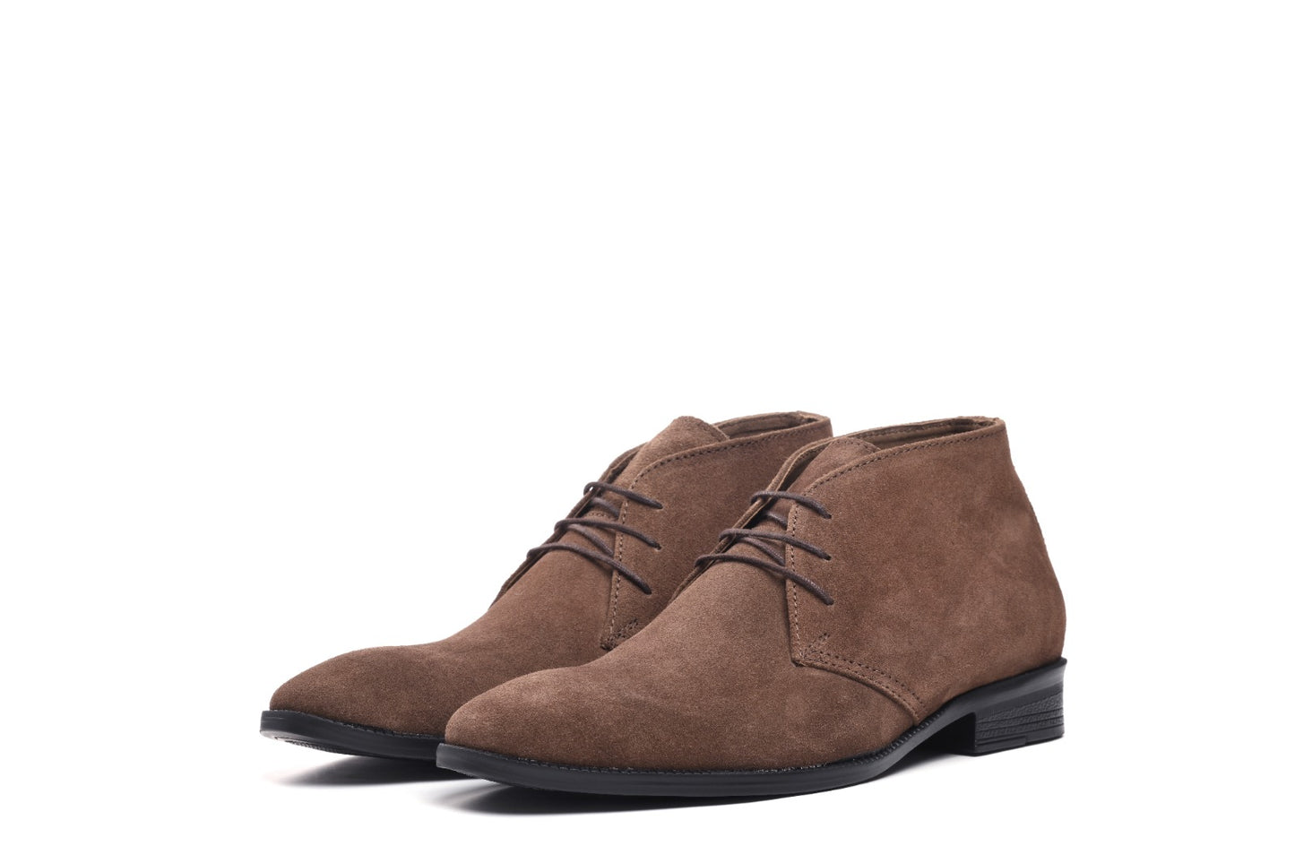 Weekender Chic Suede Chukkas Brown