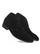 Weekender Chic Suede Chukkas – Black