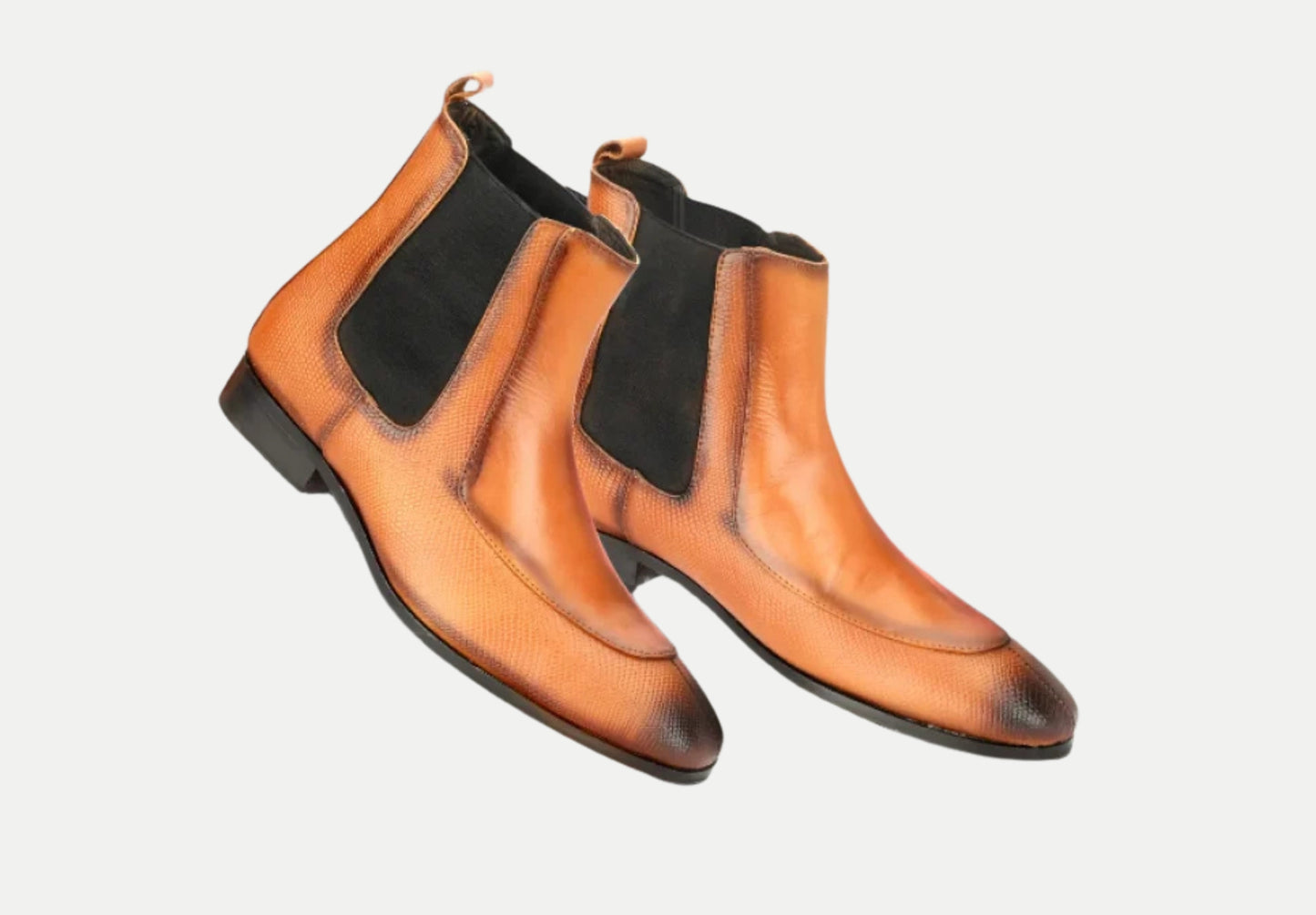 Comfortable Designer Leather Chelsea Boots