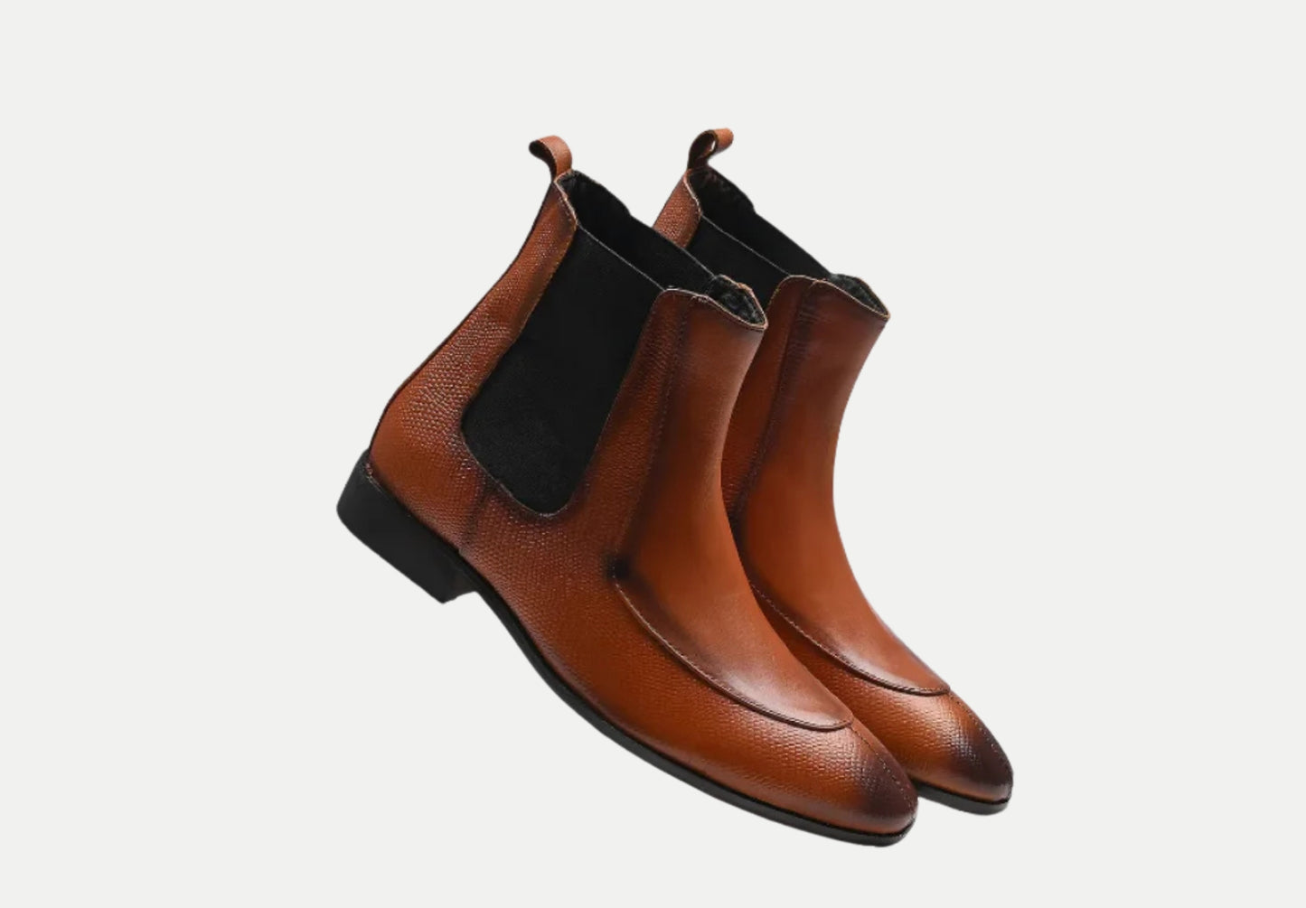 Comfortable Designer Leather Chelsea Boots