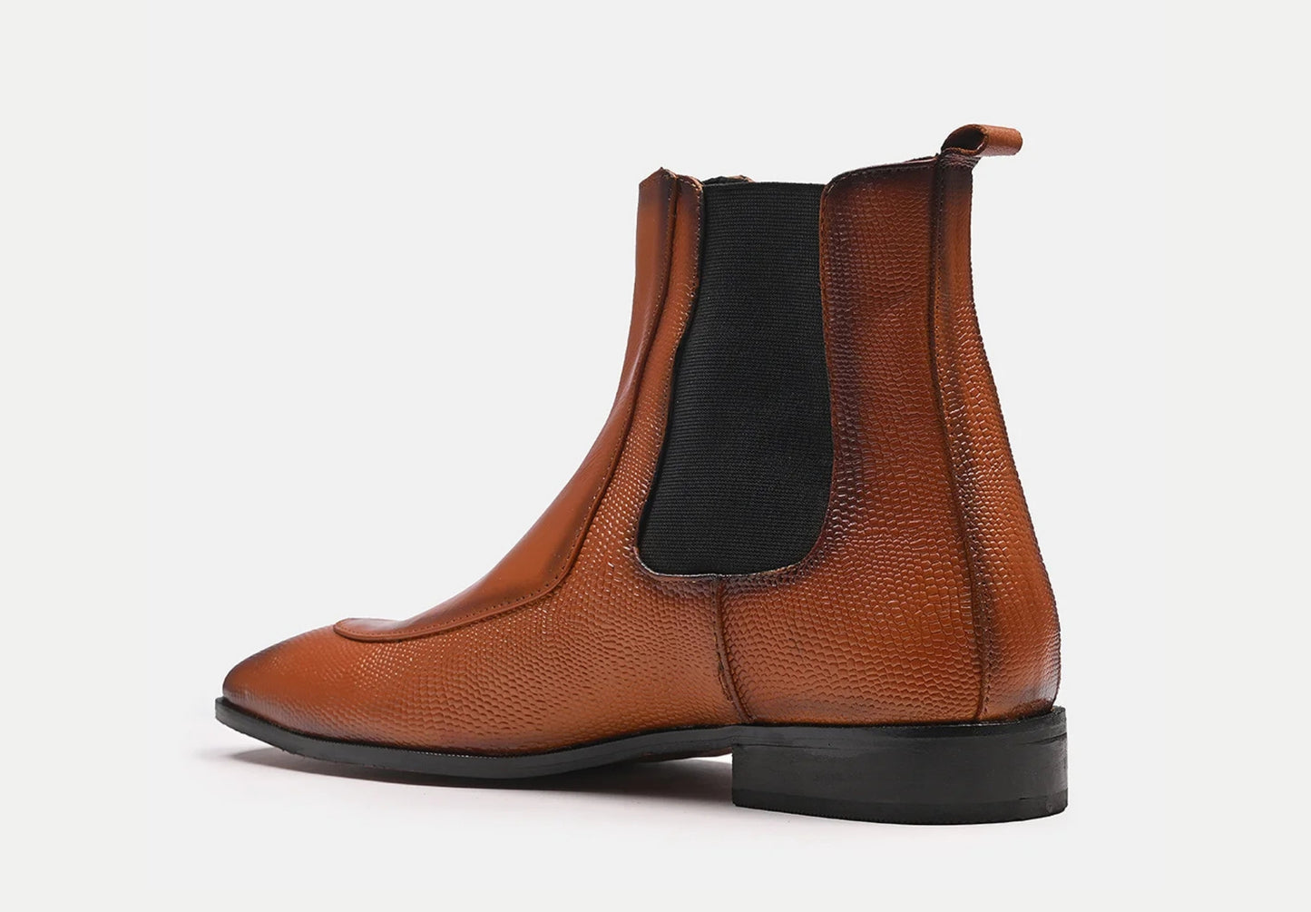 Comfortable Designer Leather Chelsea Boots