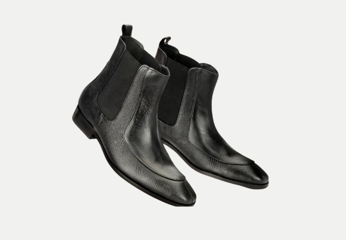 Attractive Designer Leather Chelsea Boots