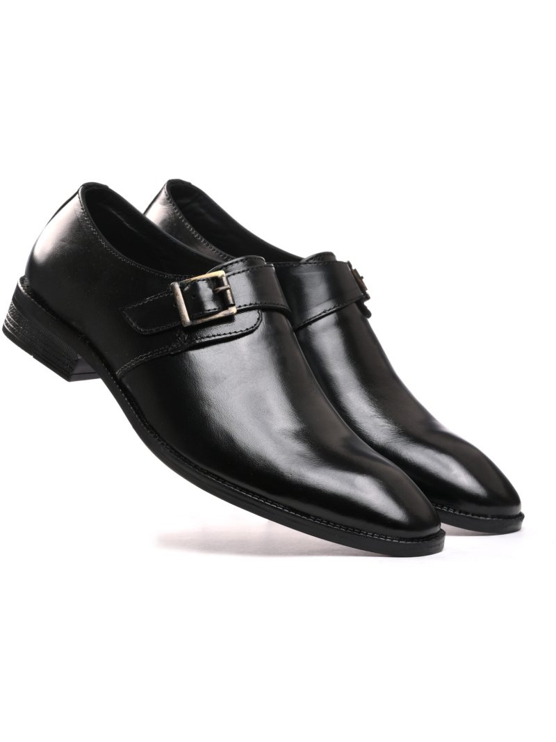 7003 Pure Leather Monkstraps