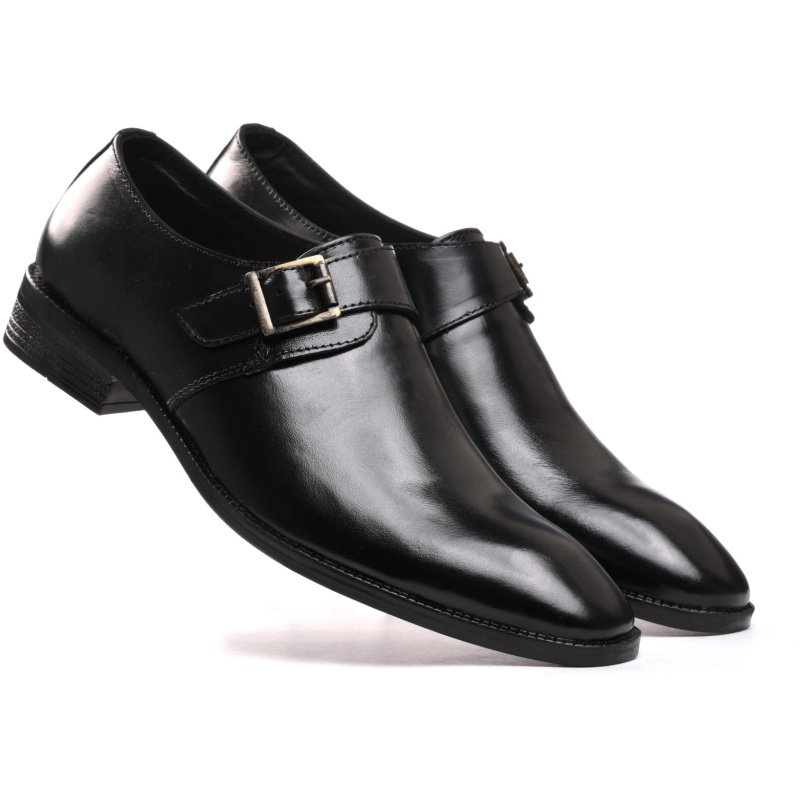 7003 Pure Leather Monkstraps