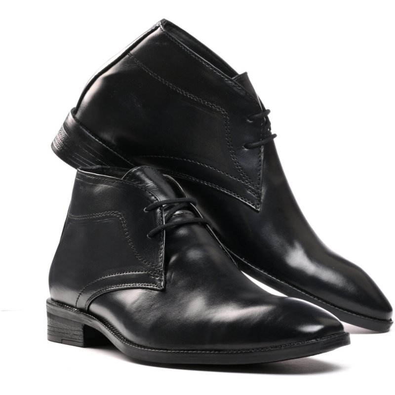 Chukka Genuine Leather Boots by Italian Eleganza