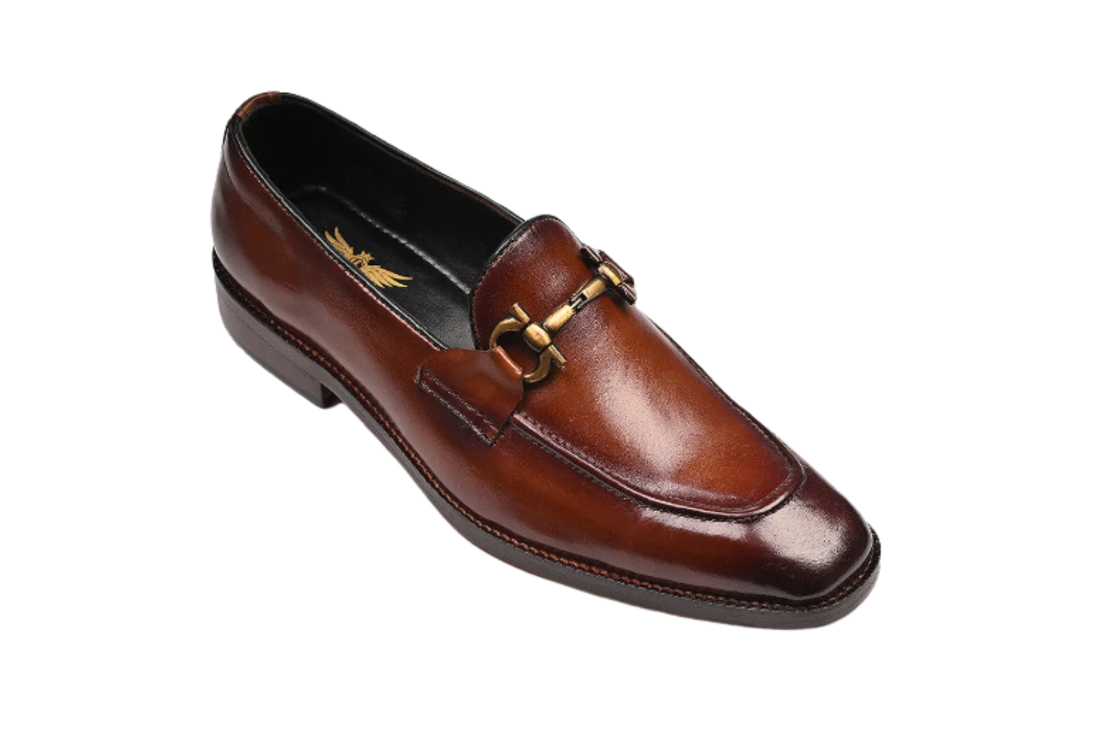 Attractive Horsebit Leather Loafers | Tan