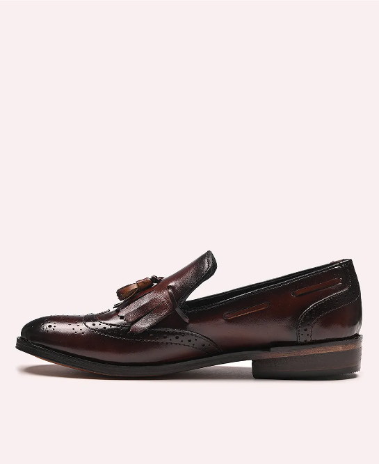 Attractive Horsebit Leather Loafers | Tan