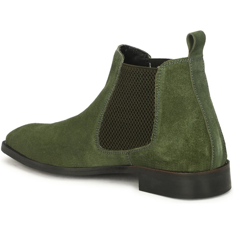 Genuine Suede Leather Chelsea Boots - Image 6