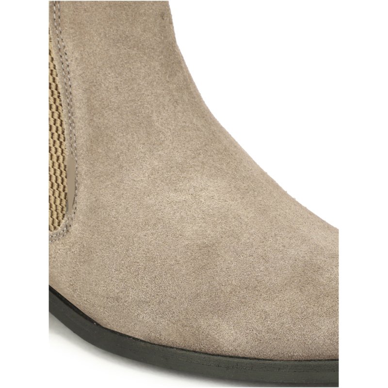 Genuine Suede Leather Chelsea Boots - Image 4