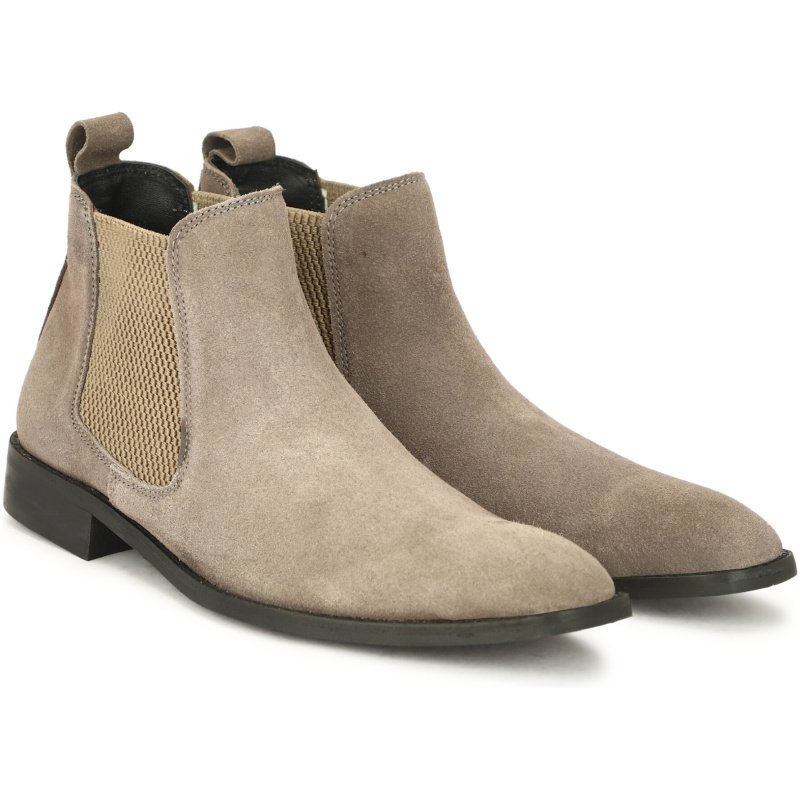 Genuine Suede Leather Chelsea Boots - Image 3